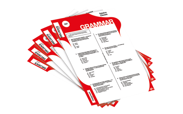 Grammar Worksheets – Influence Grade 11