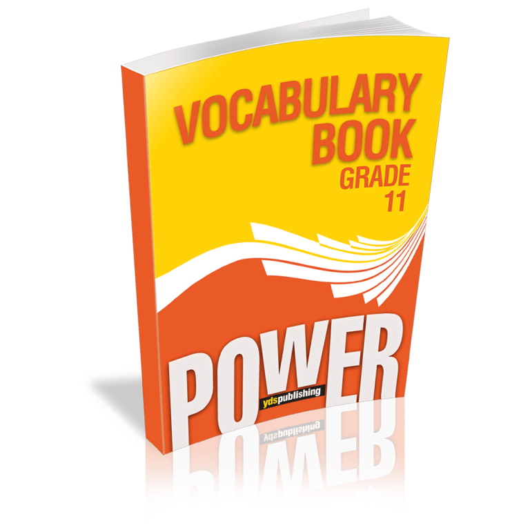 Vocabulary Book – Power Grade 11