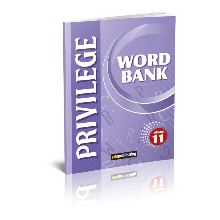 Word Bank – Privilege Grade 11