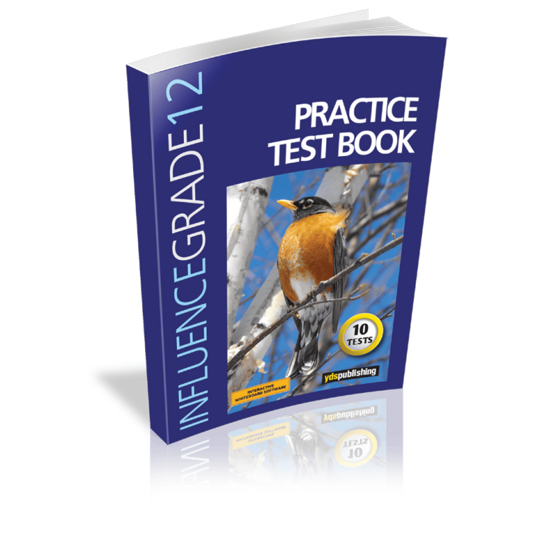 Practice Test Book – Influence Grade 12