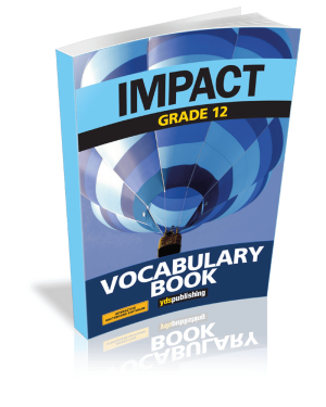 Vocabulary Book – Impact Grade 12