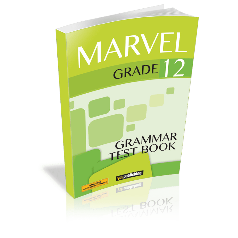 Grammar Test Book – Marvel Grade 12