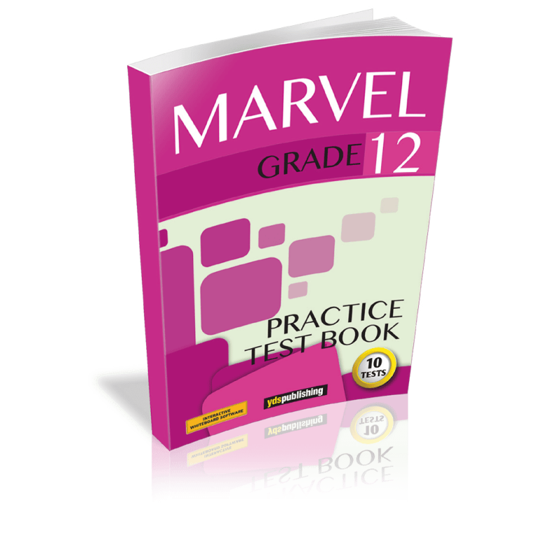 Practice Test Book – Marvel Grade 12