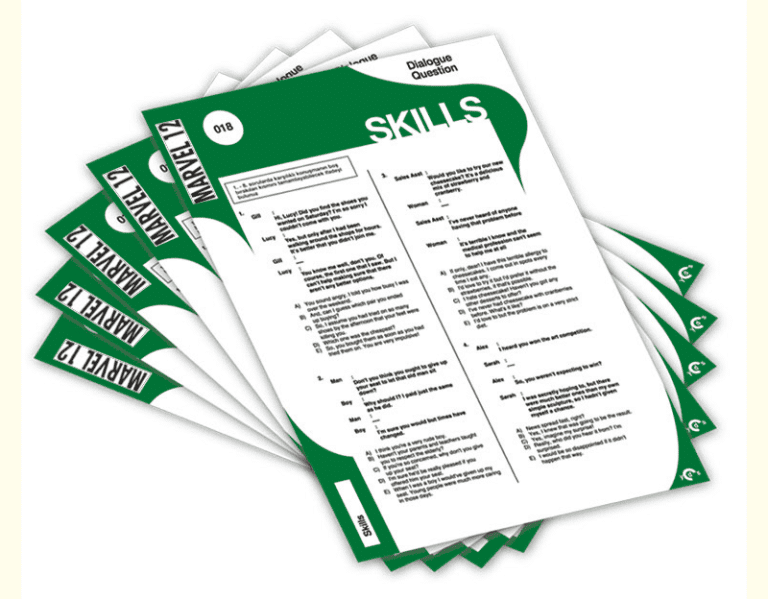 Skills Worksheets – Marvel Grade 12