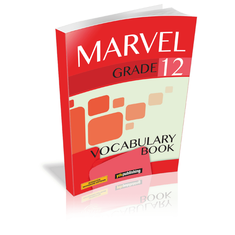 Vocabulary Book – Marvel Grade 12