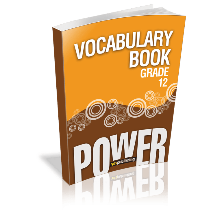 Vocabulary Book – Power Grade 12