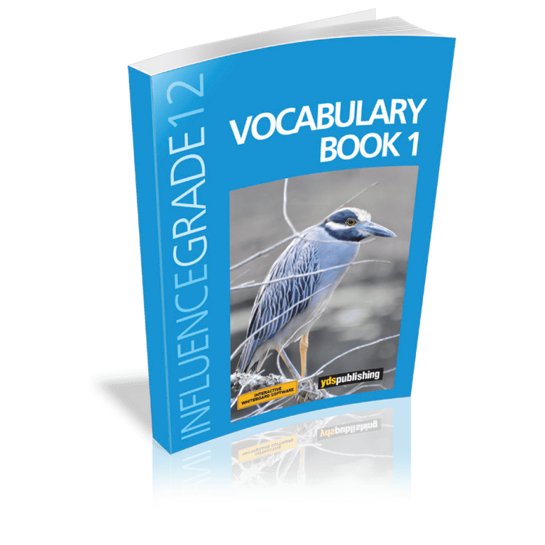 Vocabulary Book 1 – Influence Grade 12