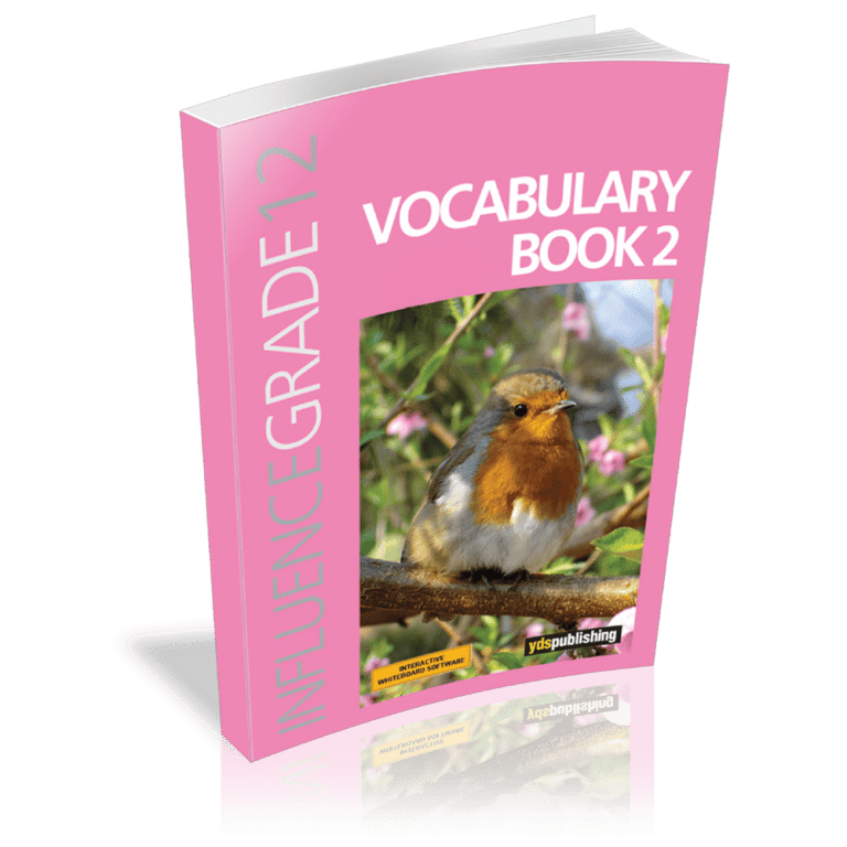 Vocabulary Book 2 – Influence Grade 12