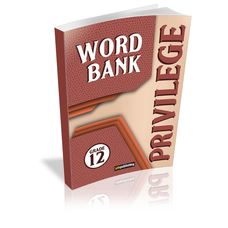 Word Bank – Privilege Grade 12