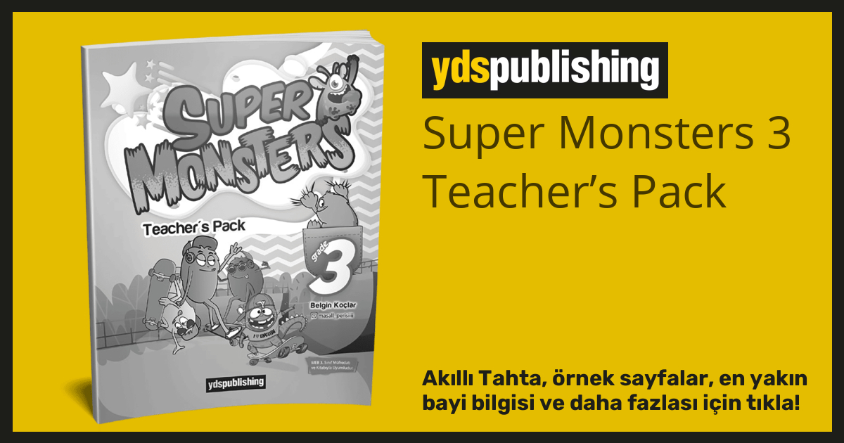 あっぱれサン3冊 Super Monsters 3 Teacher's Pack - YDS Publishing
